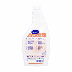 Room Care R4 Reinigungsflüssigkeit in einer 750ml Flasche.