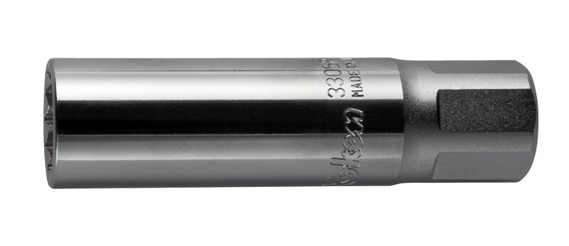 Zündkerzenwerkzeug ZKERZWZG STESHSL 3/8ZO mit ergonomischem Griff und integrierter Magnetfunktion.