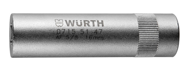 Robustes Zündkerzenwerkzeug ZKERZWZG STESHSL 1/2ZO mit ergonomischem Design und Gummiauflage