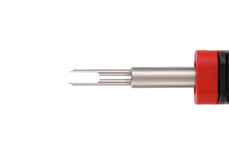 Entriegelungswerkzeug f. zwei Rasten-ENTRIGLWZG-2RASTE-LSK8-1589K-8,0MM     Verpackungsinhalt    1 Einheit