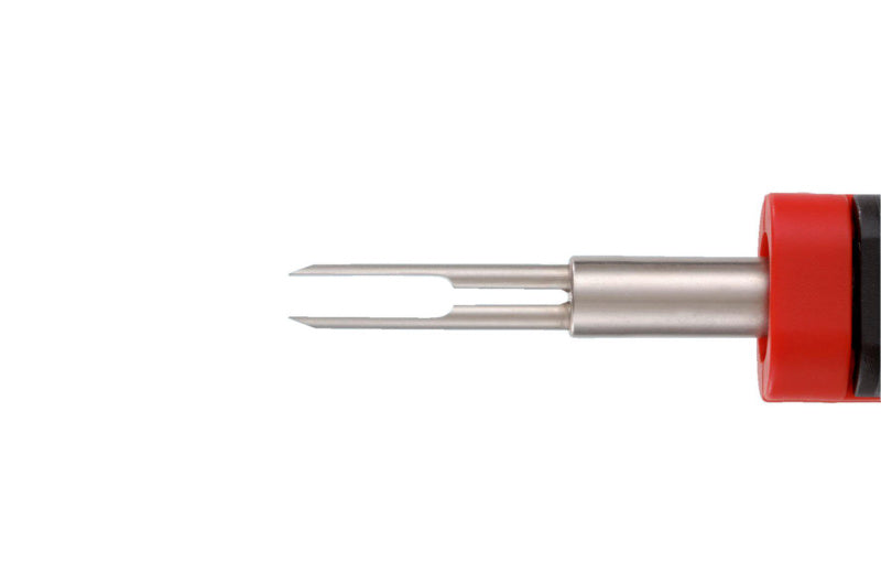 Entriegelungswerkzeug f. zwei Rasten-ENTRIGLWZG-2RASTE-DUCON-9,5MM     Verpackungsinhalt    1 Einheit