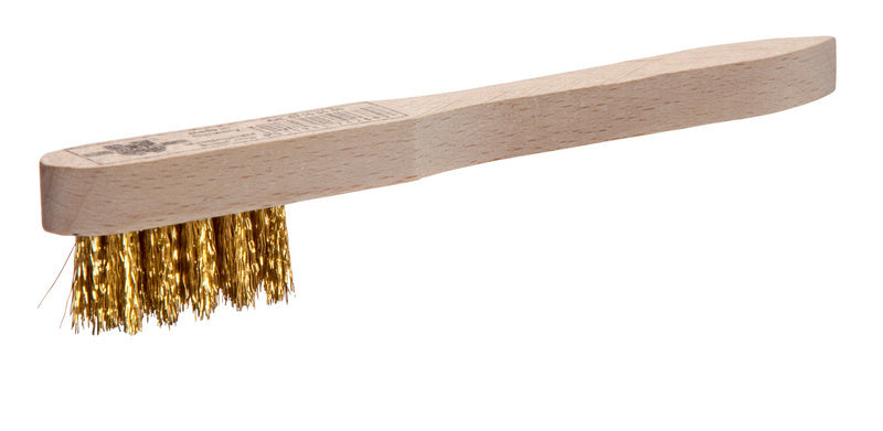 Zündkerzenbürste mit 145 mm Länge und robustem Drahtbürstenkopf für Motorreinigung