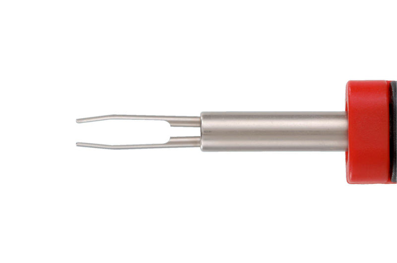 Entriegelungswerkzeug f. zwei Rasten-ENTRIGLWZG-2RASTE-(JPT/SPT)-2,8MM-5,8MM     Verpackungsinhalt    1 Einheit