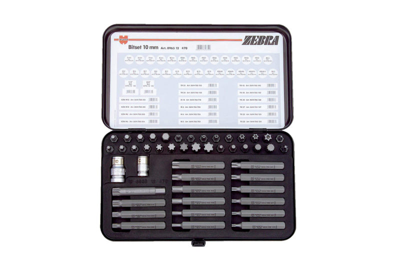 Bit Sortiment/Set gemischt-BIT-GEM-SORT-10MM-47TLG     Verpackungsinhalt    1 Einheit