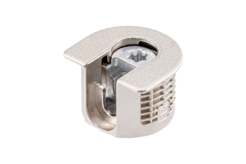 Systemverbinder SYSVERB-SV20E-ZD in silberner Farbe, geeignet für Möbelbauprojekte.