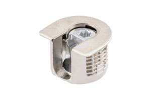 Systemverbinder SYSVERB-SV20E-ZD aus Metall für stabile Möbelverbindungen im Möbelbau.