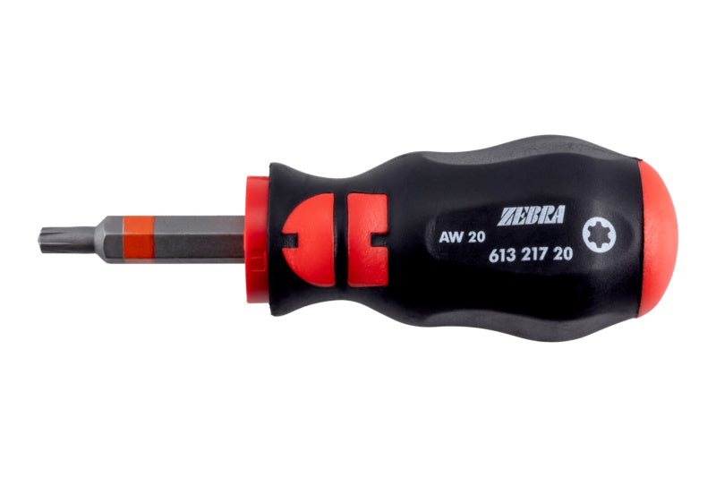 Schraubendreher mit AW-Abtrieb und Knirpsgriff in Größe 20x25