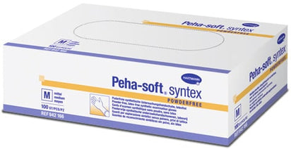 Peha-soft Syntex Einmalhandschuhe, Größe M, 100 Stück