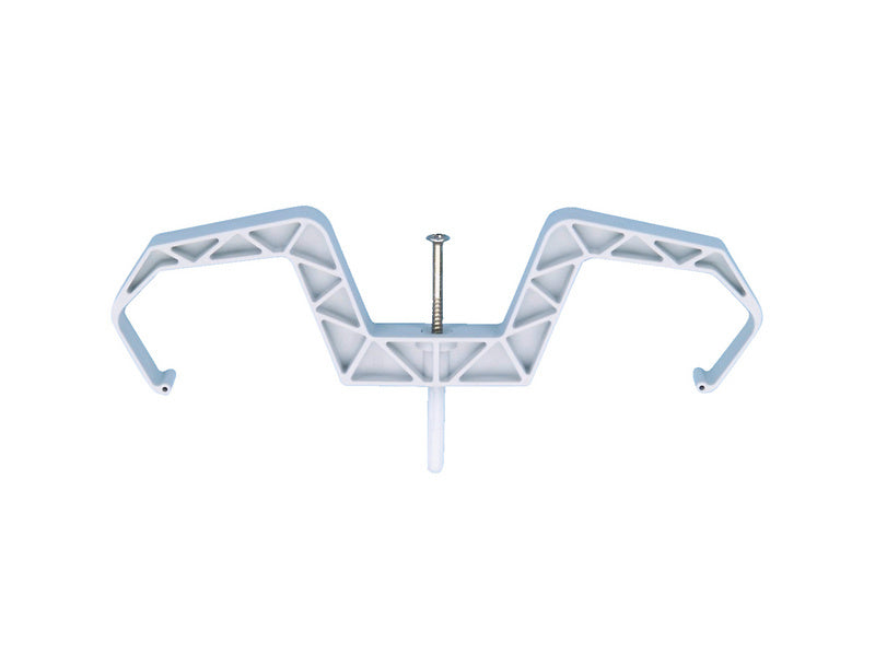 Kabelsammelhalter-KSH in modernem Design, bündelt und organisiert Kabel sicher und ordentlich.