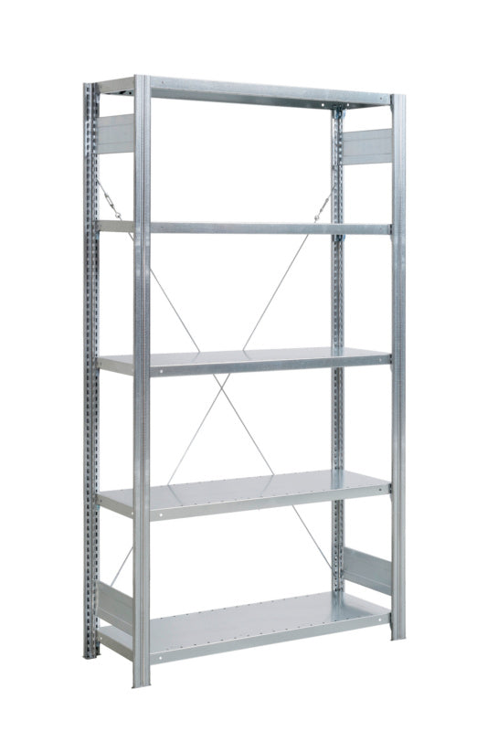 Fachbodenregal-FACHBODRGL-STEB-BASIC-2000X1005X600MM     Verpackungsinhalt    1 Einheit
