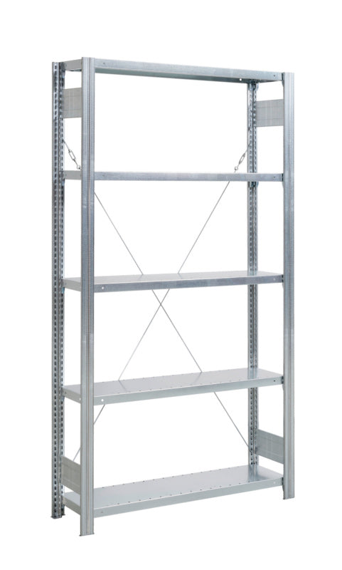 Fachbodenregal-FACHBODRGL-STEB-BASIC-2000X1005X300MM     Verpackungsinhalt    1 Einheit