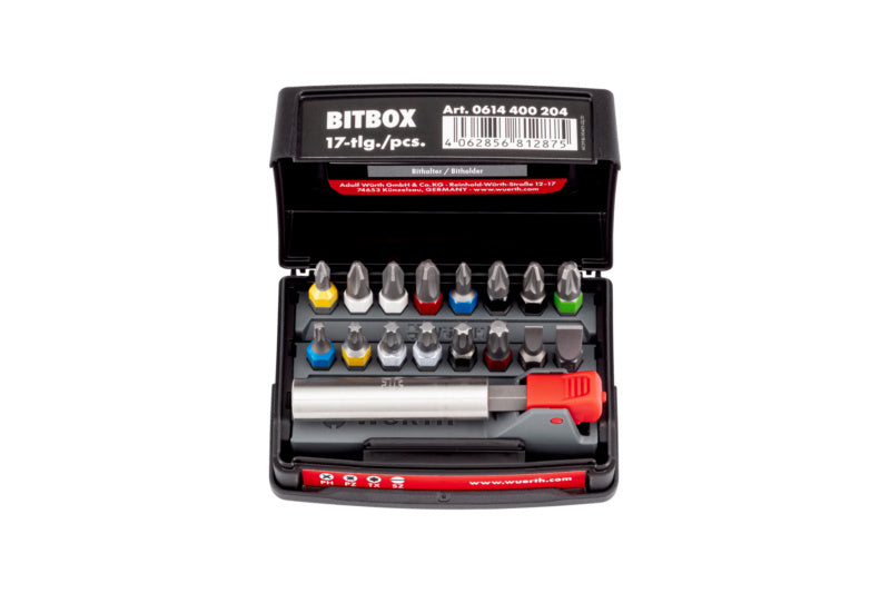 Bit Sortiment/Set gemischt-BIT-GEM-SET-PH/PZ/TX/SZ-17TLG     Verpackungsinhalt    1 Einheit