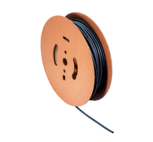 Schwarze WSHRMPFSCHL-Spule mit Maßen von 9,5 mm bis 4,8 mm, verpackt in 50 Einheiten.