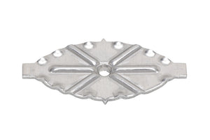 Verbindungsplättchen Metall-VERBPL-MET-TERAS-ALU-80X35X4     Verpackungsinhalt    100 Einheit