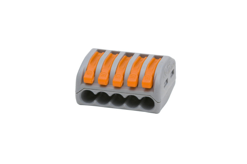 Bild der STEVERB-LTG-FLEX/STARR-5X Verbindungselemente in einer Packung mit 50 Einheiten.