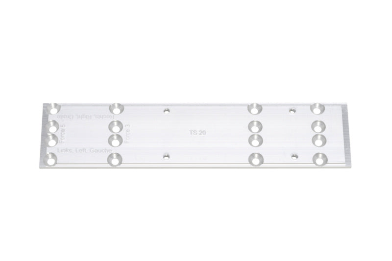 Türschließer Zubehör MNTGGRNDPL-(F.TRSHL-STS340) in robuster Ausführung, eine Einheit, montagebereit.