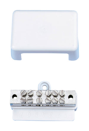 Baderdungsschiene mit integrierter Abdeckung, ideal für Badezimmerorganisation, Set von 10 Einheiten.