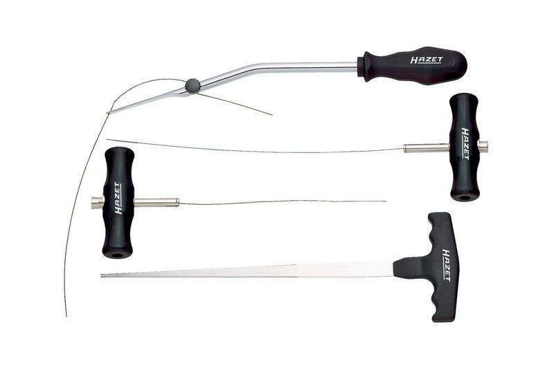 Ausglaswerkzeug-Satz mit sechs verschiedenen Werkzeugen in einem Set