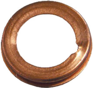 Kupferner Dichtring Kfz RG DI CU, rund, für Fahrzeugmotoren mit hoher Temperaturbeständigkeit.