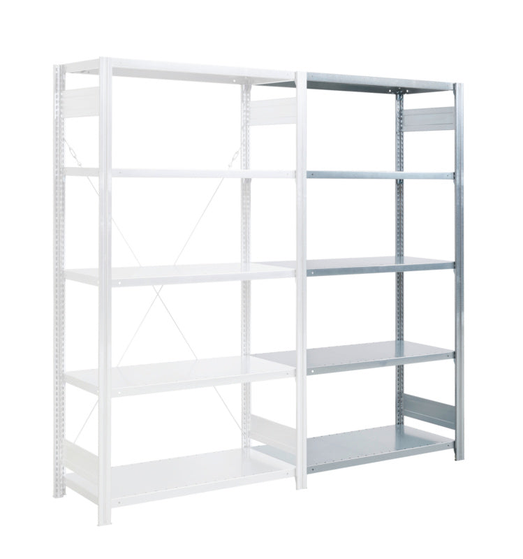 Fachbodenregal-FACHBODRGL-ANBAU-PROFI-2000X1285X800MM     Verpackungsinhalt    1 Einheit