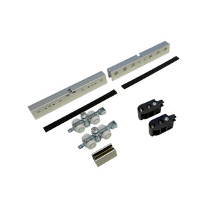 Schiebetürbeschlag SCHIMOS-120 in modernem Design, ideal für Zimmertüren und einfache Montage.