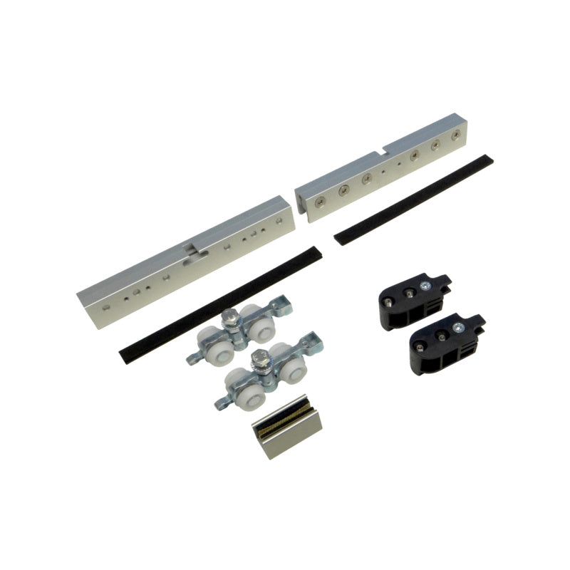 Schiebetürbeschlag SCHIMOS-120 in modernem Design, ideal für Zimmertüren und einfache Montage.