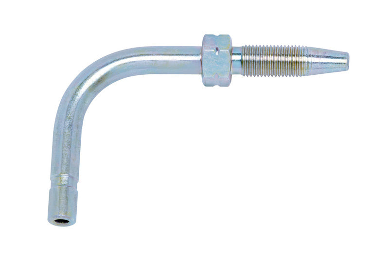 Armatur Zentralschmieranlage Nfz-ARM-ZSA-ROHRSTUT-90GRD-NUT-D6-H28-L37MM     Verpackungsinhalt    10 Einheit