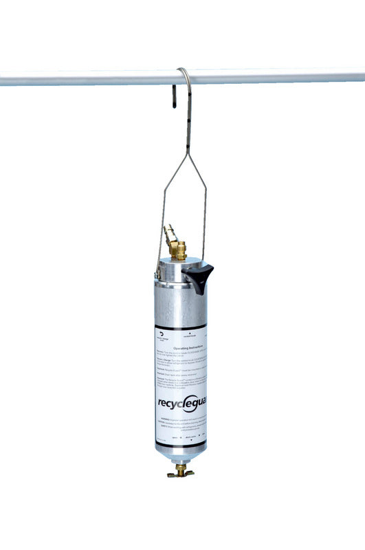 A set of automotive accessories for climate control and recycling purposes.