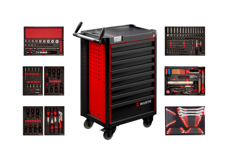 System-Sortiment bestückt-WRKSTWG-PRO8.4-8SL-BESTK-HONDA-R3020     Verpackungsinhalt    1 Einheit