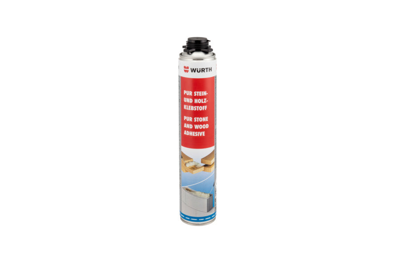 Holzkleber in einer Tube, ideal für Holz, Stein und Kunststoffe, mit Polyurethan-Formel.