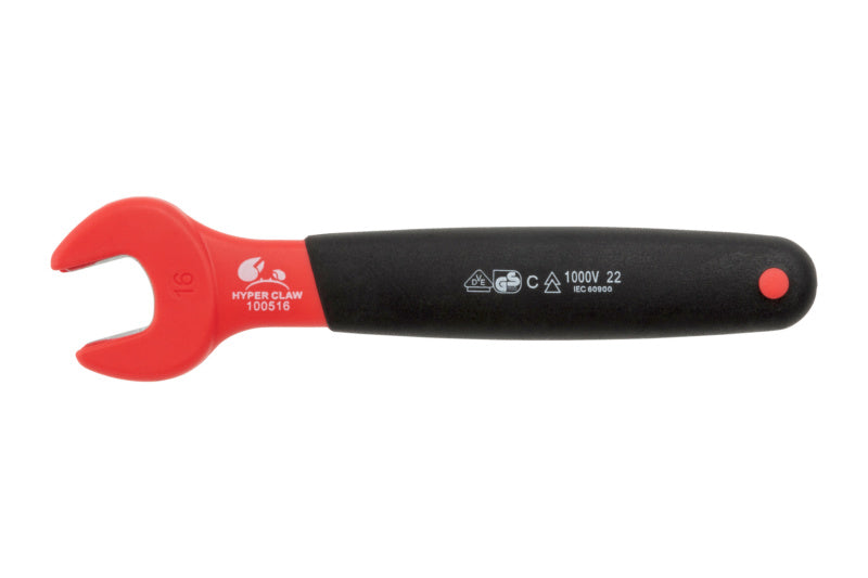 Einmaulschlüssel VDE-EINMAULSHSL-VDE-SW16-1000V     Verpackungsinhalt    1 Einheit