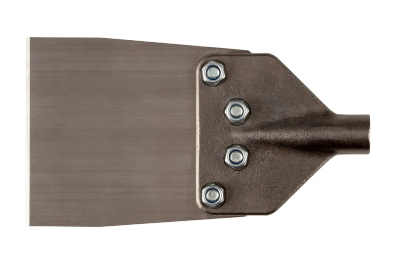 Bodenreinigungsmeißel BODREINIGMSL-MAX mit ergonomischem Griff, 270 mm lang und 117 mm breit.