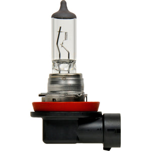 A pack of ten 12V 35W lamps with a clear glass bulb and standard base.