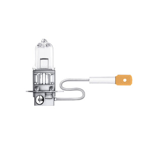 Pack of 10 long-life H3 24V 70W automotive lamps in clear glass casing