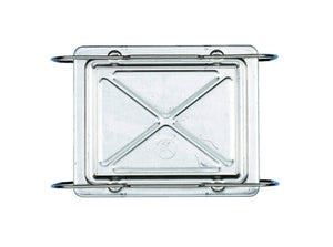 A Steverb cable junction box with one input and one output for electrical connections.