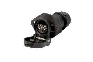 Steckverbindung 24 V Anhänger Nfz-STEVERB-STEDOSE-DIN9680-KST-3PLG-(6-24V)     Verpackungsinhalt    2 Einheit - Marktplatz24