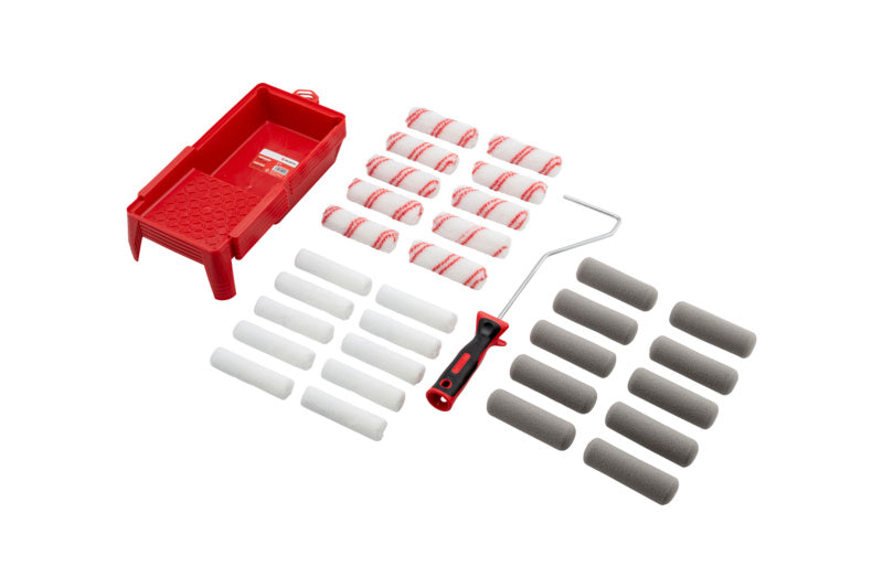 Lackier- u. Versiegelungswalze Sort/Set- LKWALZ-SET-STEBGL-FARBWANN-36TLG     Verpackungsinhalt    1 Einheit