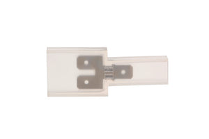 Transparent 3-way connector with dimensions 6.3 x 0.8 mm, pack of 10 units.