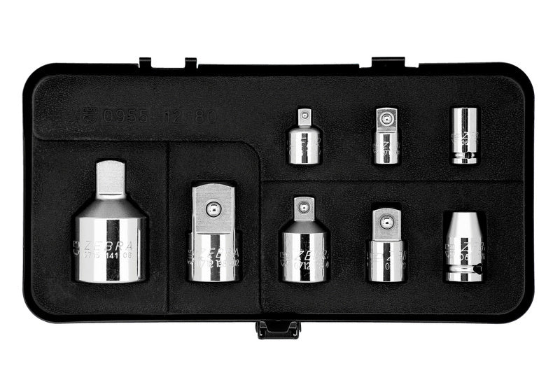 Steckschlüssel Zoll / Bit Sortiment-STESHSL-BIT-SORT-ZO-ADAPT-8TLG     Verpackungsinhalt    1 Einheit