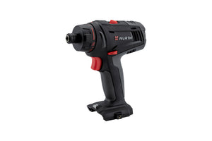 Kompakter Akku-Schrauber mit ergonomischem Griff und integriertem Akku.