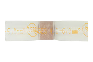 Gelbfarbige Indikatorstäbchen in einer Packung mit 25 Einheiten, Durchmesser 4,0-6,0 mm.