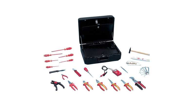 Werkzeugsortiment/-set Elektro-WZG-SORT-EL-STANDARD-KOFFR-31TLG     Verpackungsinhalt    1 Einheit