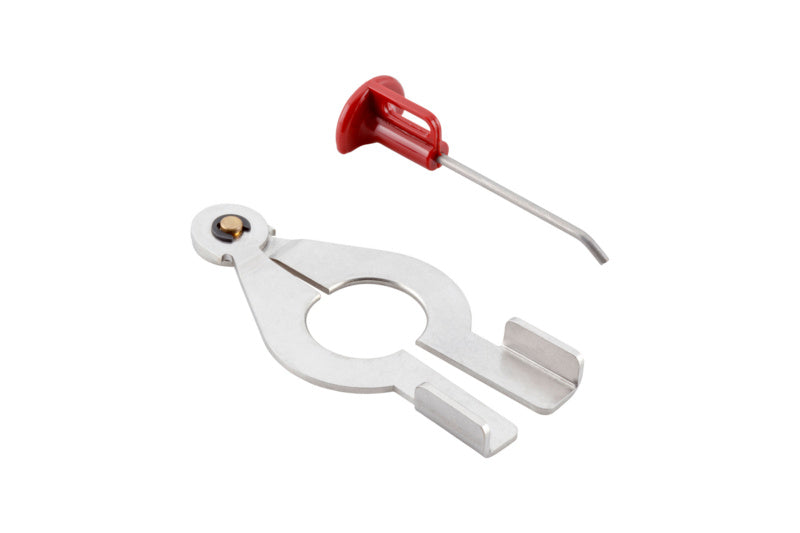 Elektronisches AirKey Schließanlagen-Zubehörset mit Montagewerkzeugen und Zubehörteilen in einer Einheit.