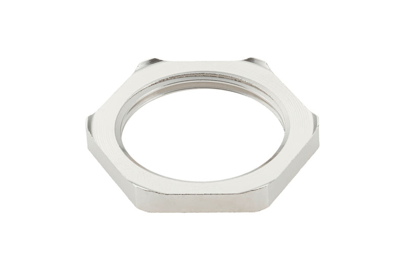 Gegenmutter metrisch MU-6KT-MS-(E2J) aus korrosionsbeständigem Material mit metrischem Gewinde.