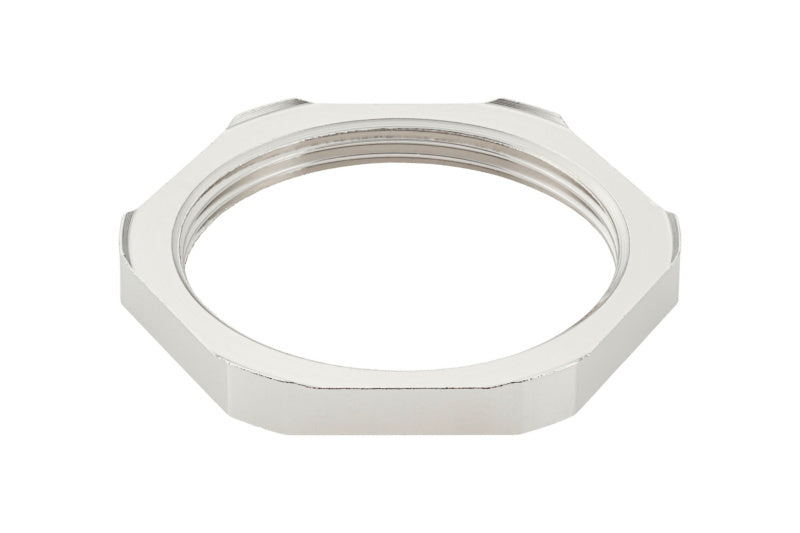 Gegenmutter metrisch MU-6KT-MS-(E2J) aus korrosionsbeständigem Material mit metrischem Gewinde.