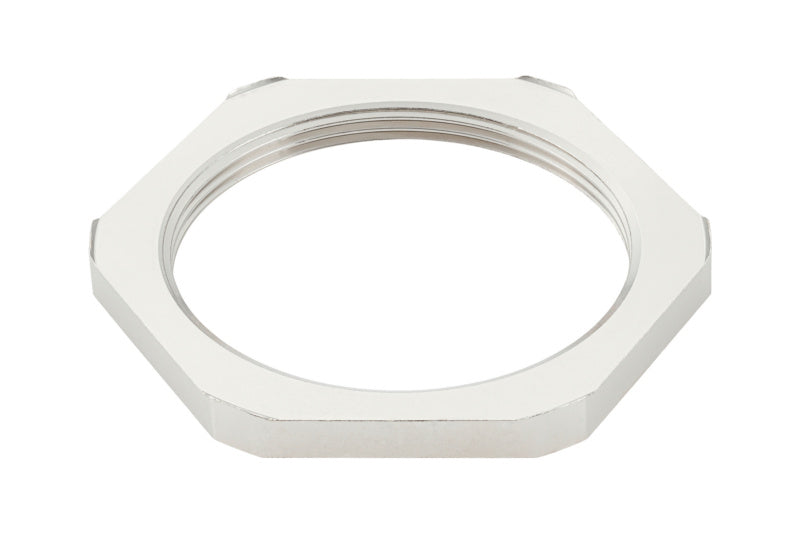 Gegenmutter metrisch MU-6KT-MS aus korrosionsbeständigem Material mit sechskantigem Kopf.