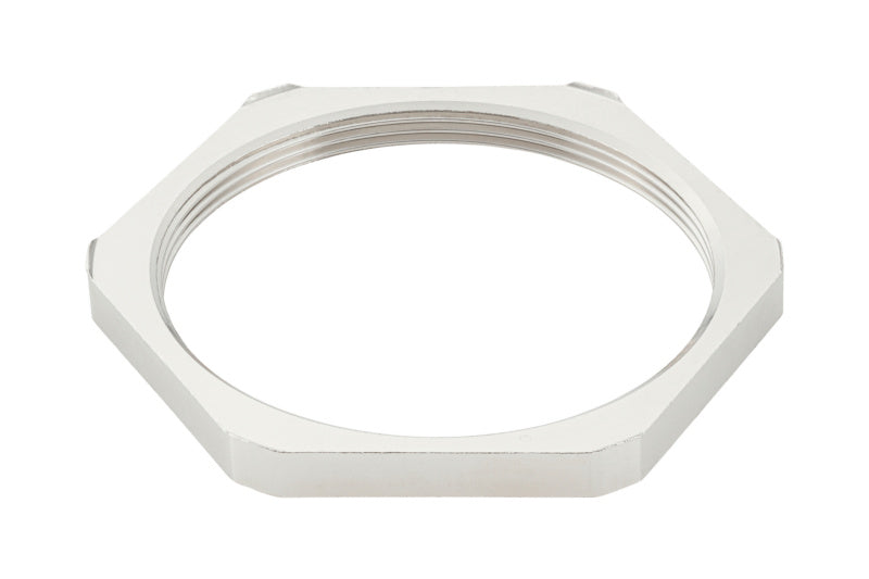 Gegenmutter metrisch MU-6KT-MS-(E2J) aus korrosionsbeständigem Material mit metrischem Gewinde.