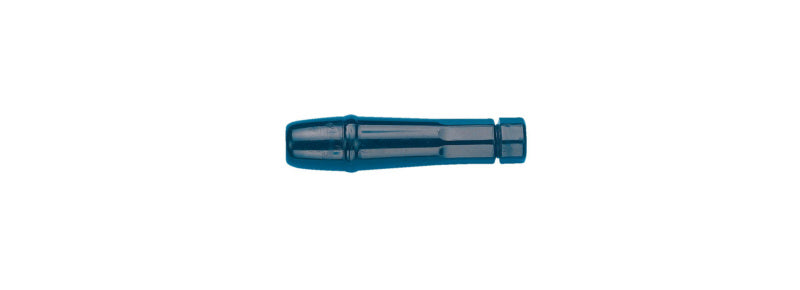 Feilheft with needle file, featuring a sturdy handle and multiple file surfaces.