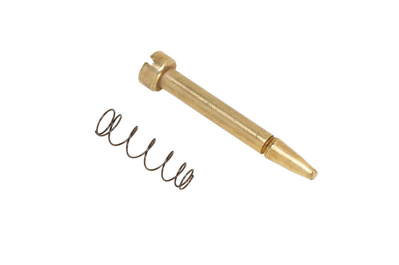 Red pin puller with ergonomic handle, designed for easy use and efficiency.