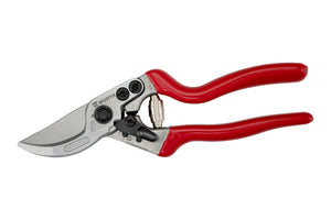 Gartenschere GARTSHER mit ergonomischen Griffen und präzisionsgeschliffenen Klingen aus Edelstahl.